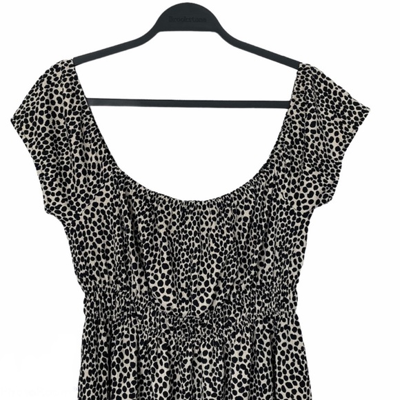 Topshop Spot shirred mini dress - Picture 3 of 4